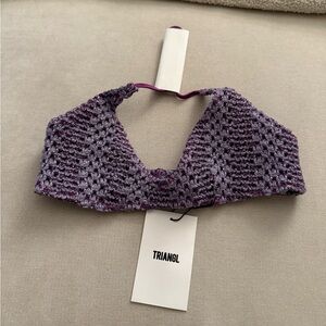 triangl cora monty bikini top
